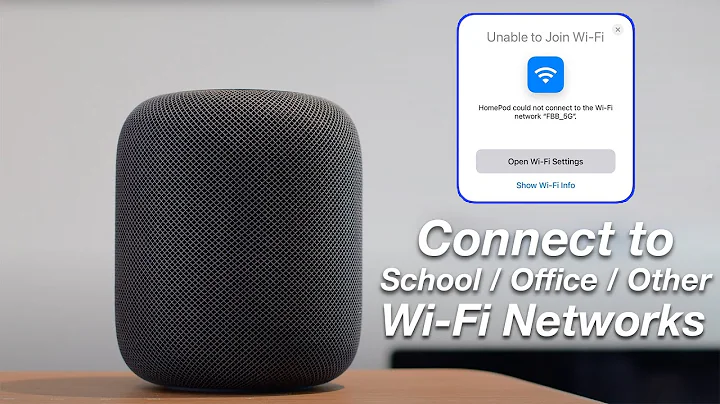 How to Connect HomePod to College WiFi & More