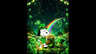 Happy St. Patricks Day From Dancing Snoopy
