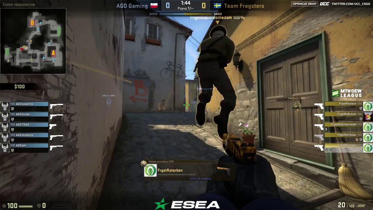 Furlan ACE vs Fragsters [ pistol round ]