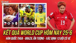 Kết Quả World Cup 2026 Hôm Nay 25-6 | Hàn Quốc Thua Đau, Mexico Xuất Sắc | Xác Định 13 Đội Vòng 1/32