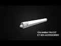 Vidéo: Étanche flexible LED Intégrées CCT 36W 1200 x 59 x 60 mm Traversant