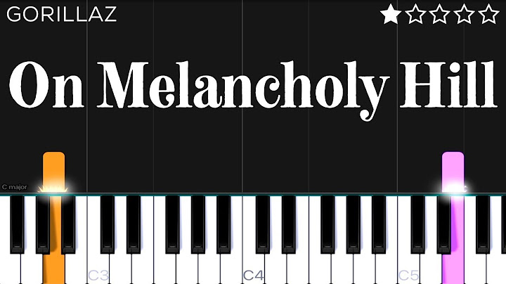 On Melancholy Hill Piano version - Piano performance video thumbnail