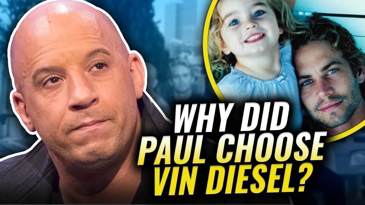 Paul Walker Left His Daughter With Vin Diesel | Life Stories by Goalcast, image size:1280x720