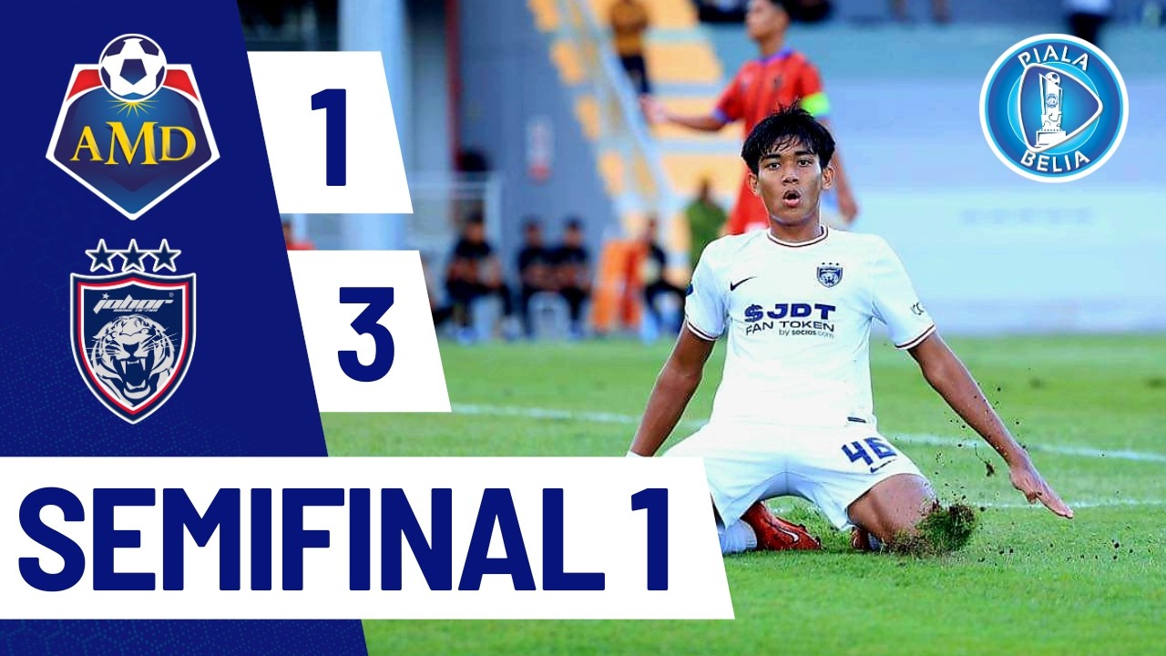 HIGHLIGHT AKADEMI MOKHTAR DAHARI U16 VS JOHOR DARUL TA'ZIM IV (U18)