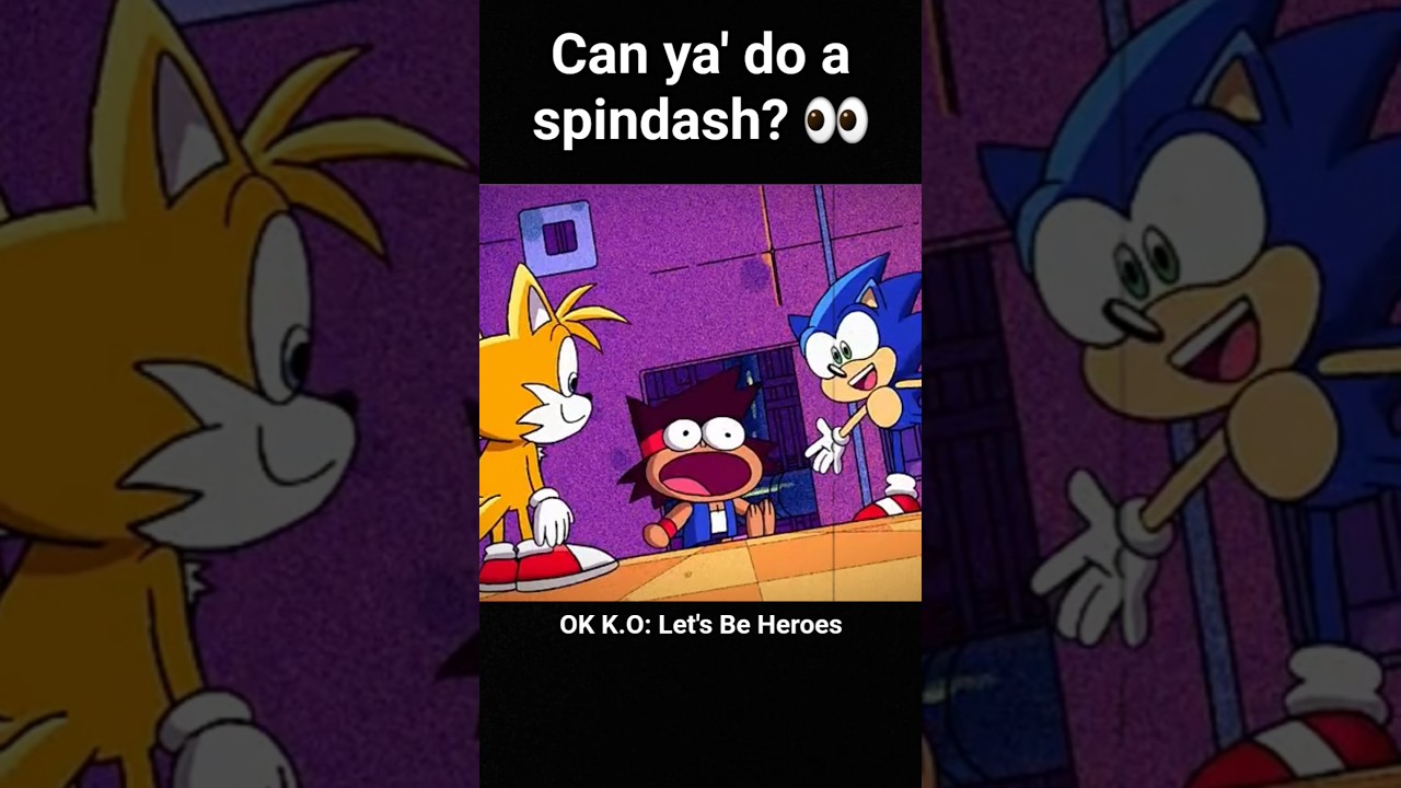 Can you do a spindash? 👀 