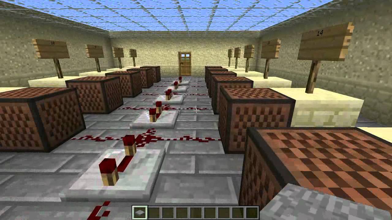 Musical Minecraft - FFVII Victory in Noteblocks - YouTube