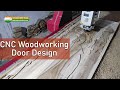 How CNC works | How to make doors by CNC | Machine made door process | Machine design door