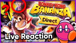 Donkey Kong Bananza Direct 6.18.2025 Live Reaction