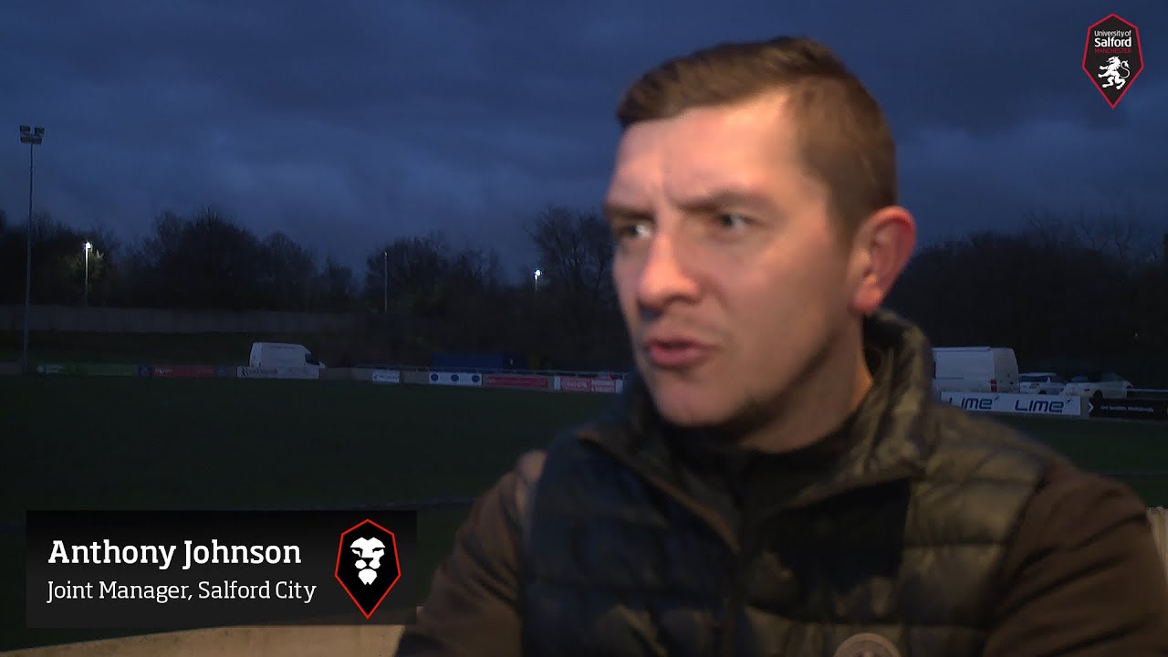 Salford City 3-4 Darlington 1883 - Anthony Johnson post-match interview 13.02.16 non league scotland