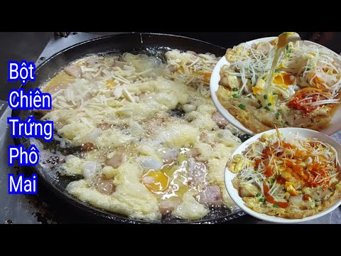 Video Bột chiên trứng phô mai món ngon ko thể bỏ qua béo... - youtube