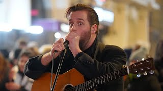 Coldplay Viva La Vida by Satre in Leicester Square London January 2025
