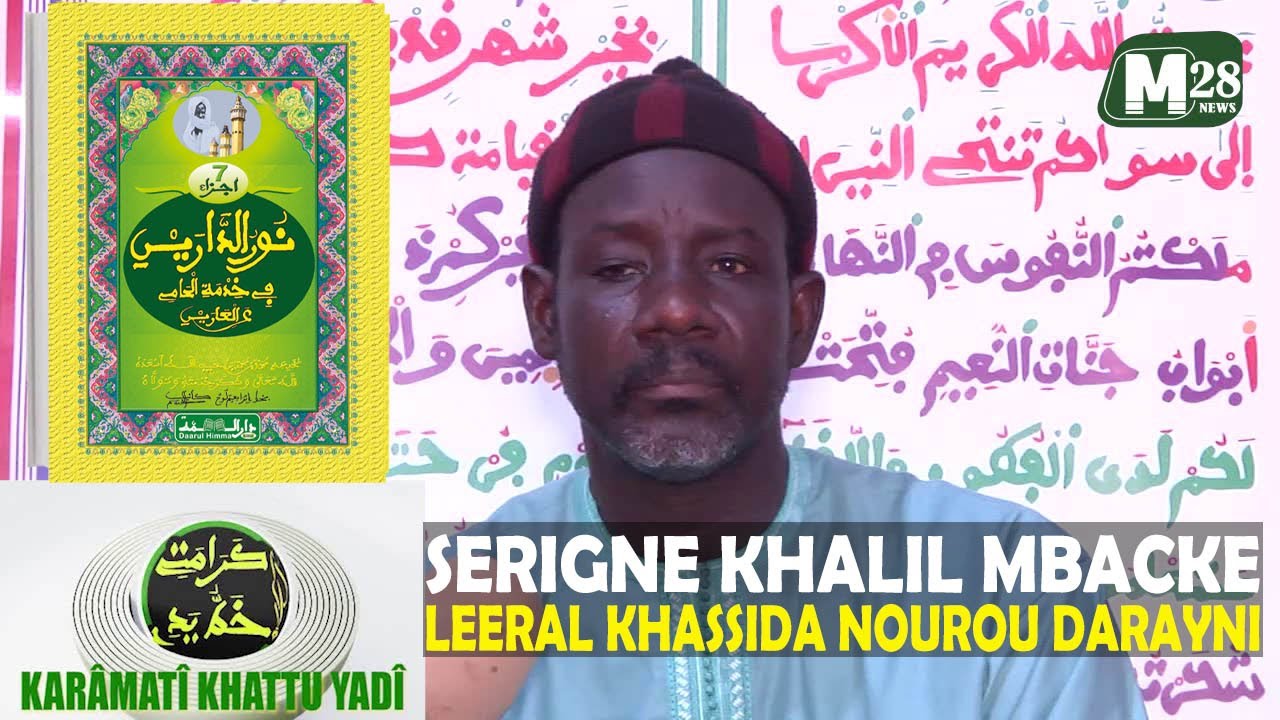 LEERAL XASSIDA NOUROU DARAYNI (Karâmatî Khattu Yadî)