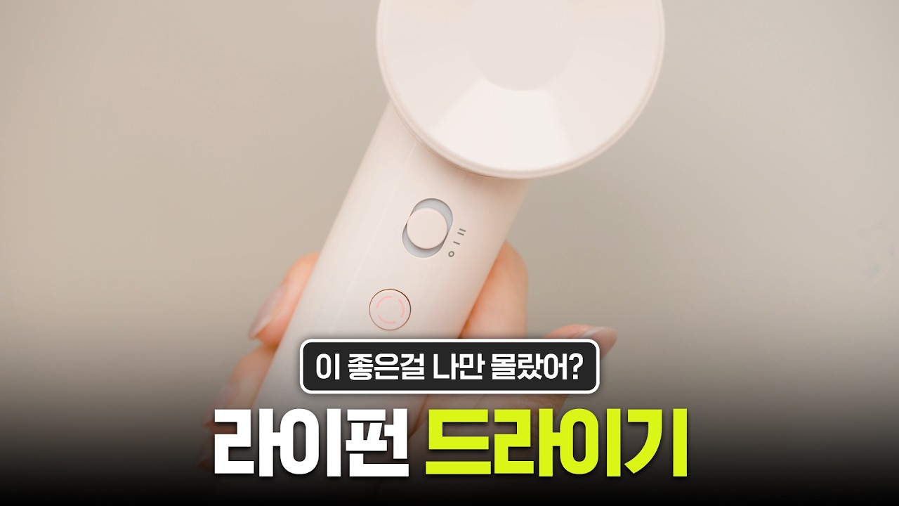 드디어 찾은 역대급 가성비 드라이기 추천👉라이펀 SE Lite