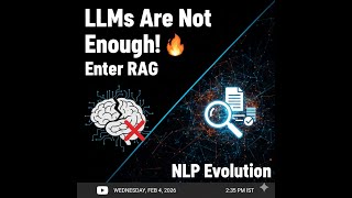 LLMs Are Not Enough! Enter RAG 🔥 | NLP Evolution | Session by Dr. Ayesha Butalia