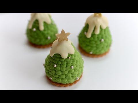 Christmas Tree Mousse Cake Recipe  Step-by-Step Guide       !