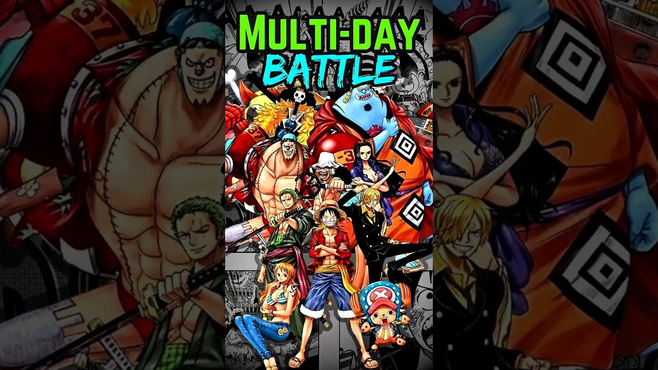 Why We Never See the Straw Hats Fight for Days | One Piece Analysis