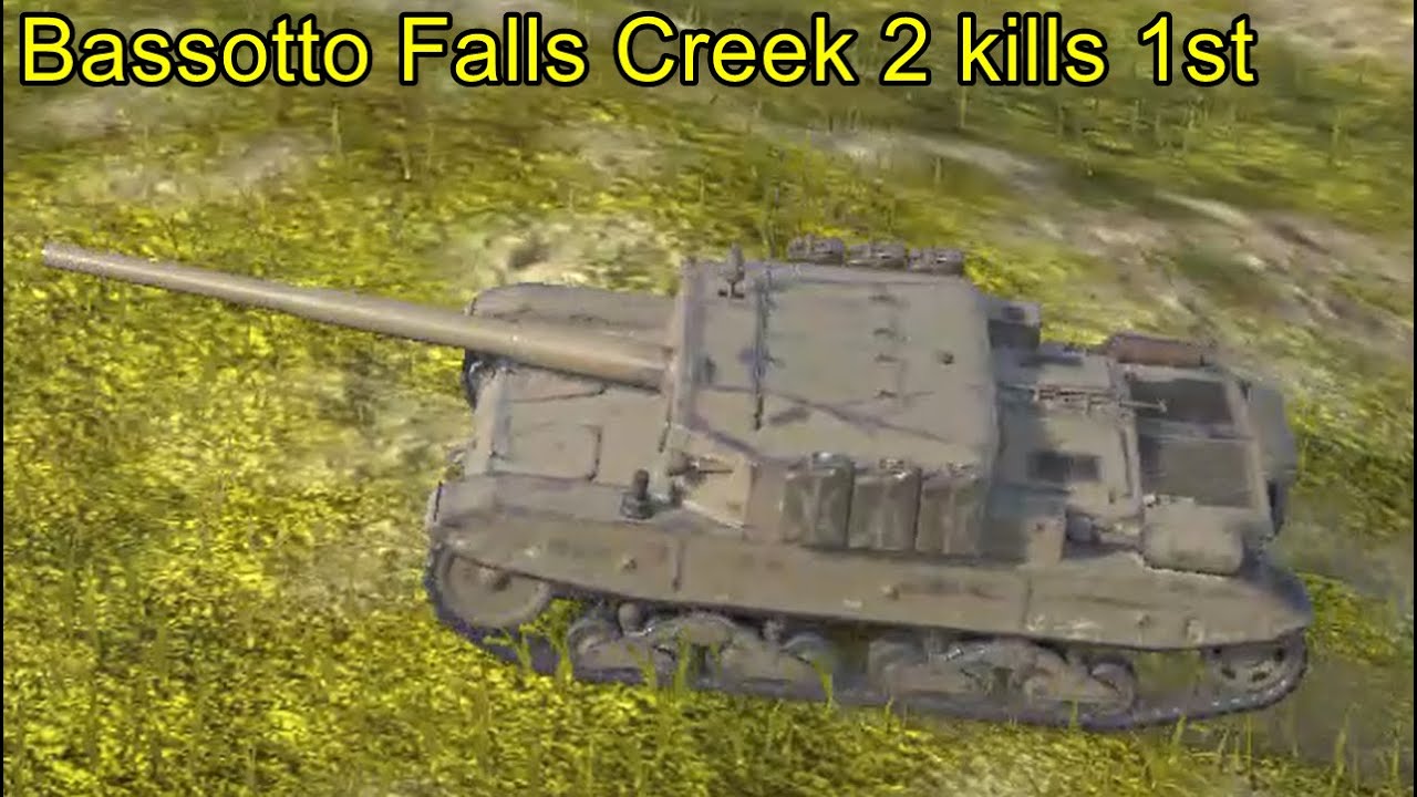 Bassotto Falls Creek 2 kills 1st ╬ WoT Blitz Replays.