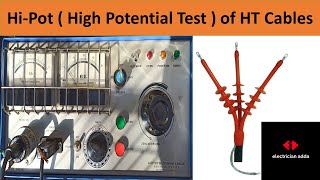 Hipot Test | hipot testing procedure | hipot test for 11kv cable | high voltage test |