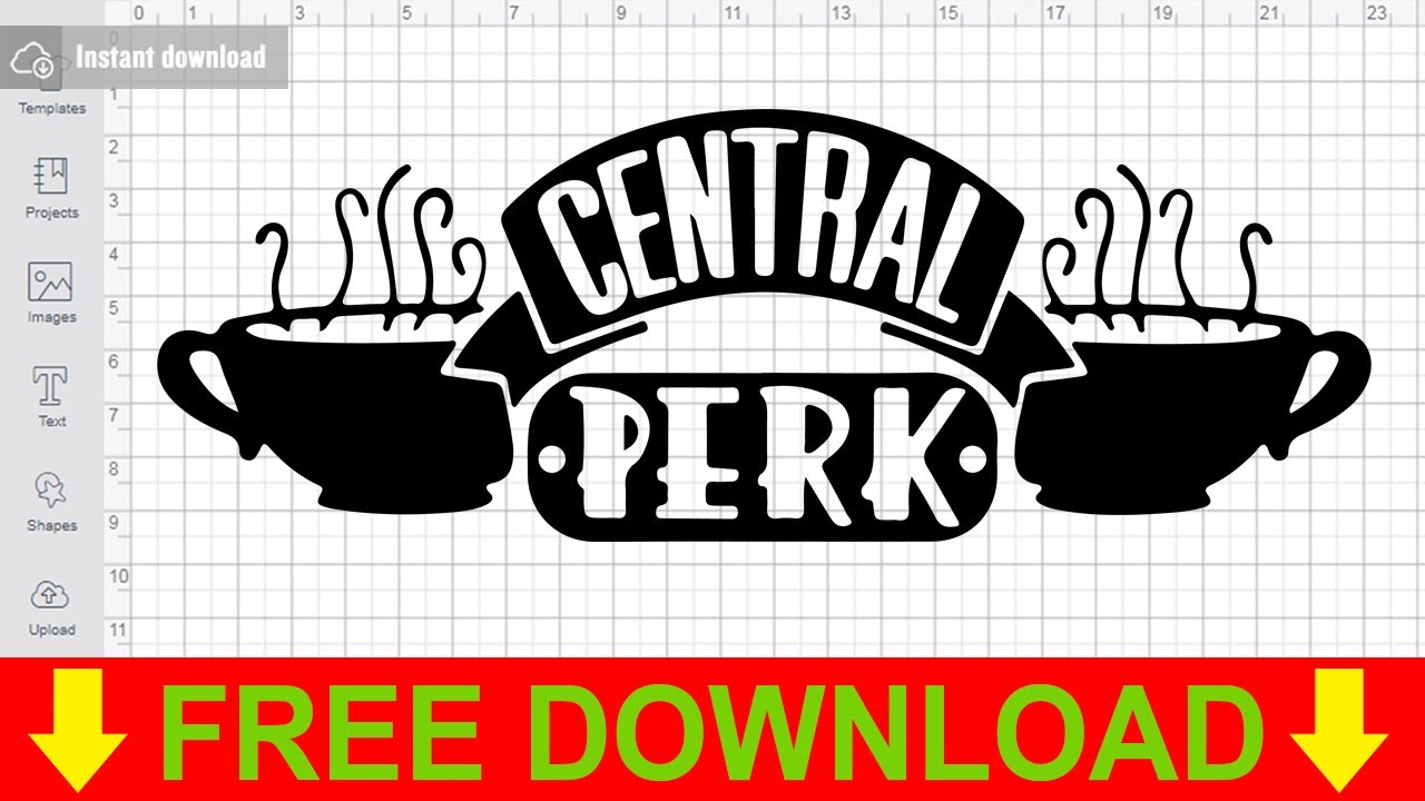 Free Friends Central Perk Svg