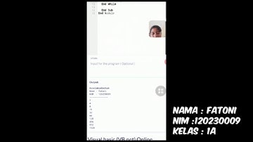 UTS Praktikum Algoritma dan Pemrograman-120230009