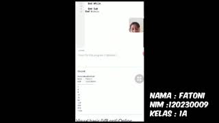 UTS Praktikum Algoritma dan Pemrograman-120230009