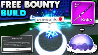 This Control + Koko BUILD Gives You REAL AIMBOT In Blox Fruits... (Bounty Hunt)