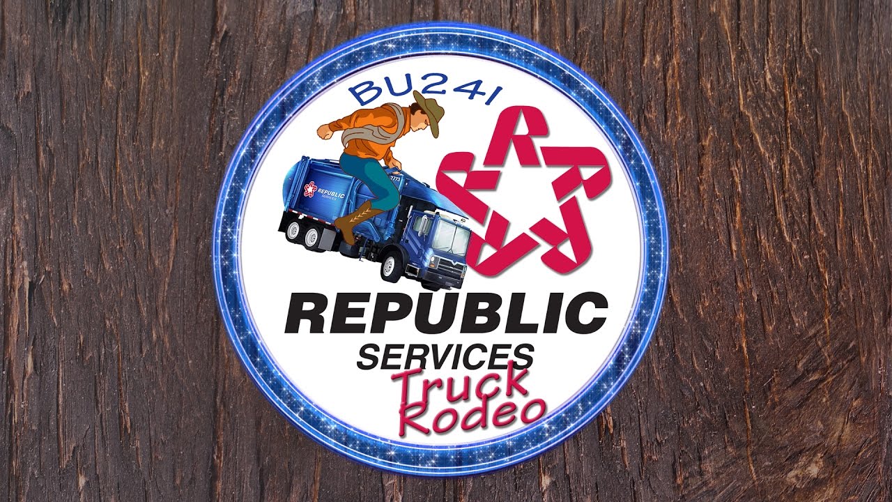 Republic Services BU241 2016 Truck Rodeo YouTube
