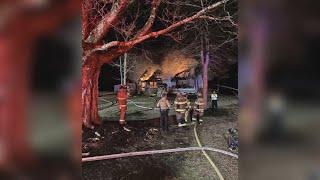 Fire at Readfield couple's home leaves wife dead, husband in serious condition