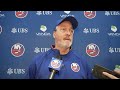 Pregame Availability | NYI vs SJS (10/21/25)