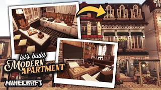 Building a Modern Apartment Interior 🌿🛏️┊Minecraft with Cocricot Miniaturia Mods screenshot 3