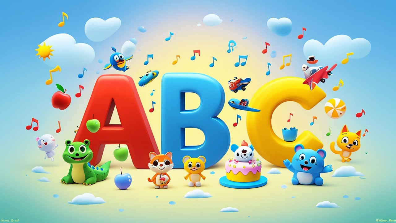 ABC Alphabet Song for Kids | Nursery Rhymes | JollieJingles - YouTube