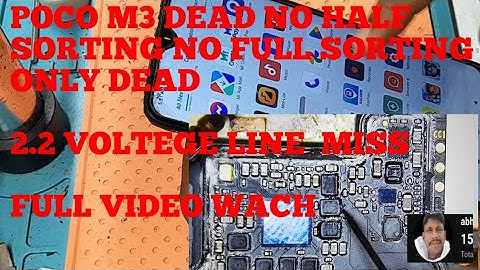 poco m3 dead solution/Poco M3 not turning on