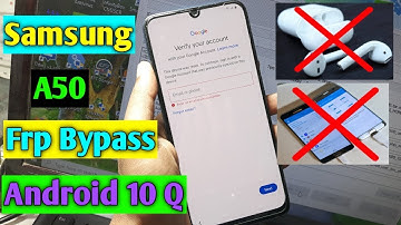 Samsung A50 Frp Unlock/Bypass Google Account Lock Android 10 Q | No Bluetooth No Smart Switch