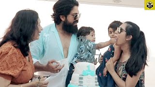 Yash Son Birthday Celebration In Goa | Yatharv Yash Birthday Video | Ayra Yash | Yash Radhika Pandit