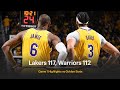 Lakers 117, Warriors 112 - Lakers Win Game 1 | 2023 NBA Playoffs