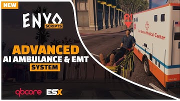 FiveM Advanced AI Ambulance & EMT System [QBCore] [ESX] [NEW]