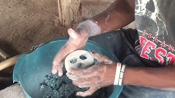 Making Recycled Glass Beads in Ghana - The Bead Chest