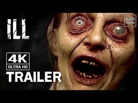 ILL Gameplay 4K - Widescreen Resolution [New FPS Horror Game 2023]