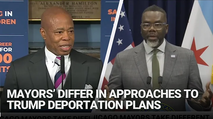 NYC, Chicago mayors’ different approaches to Trump deportation plans