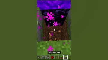 Cổng Địa Ngục Hình Creeper Trong Minecraft #shorts