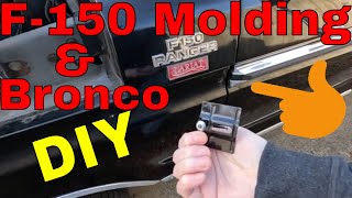 73-79 Ford Dentside Side Molding And Trim Install - F-150 And Bronco