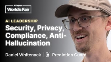 LLM Safeguards: Security Privacy Compliance Anti Hallucination: Daniel Whitenack