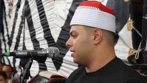 فخر القراء الشباب الشيخ جهاد ممدوح لبيب يبدع ويتألق ورائعة سورة الأحقاف من ليالي مدينة شربين 2022