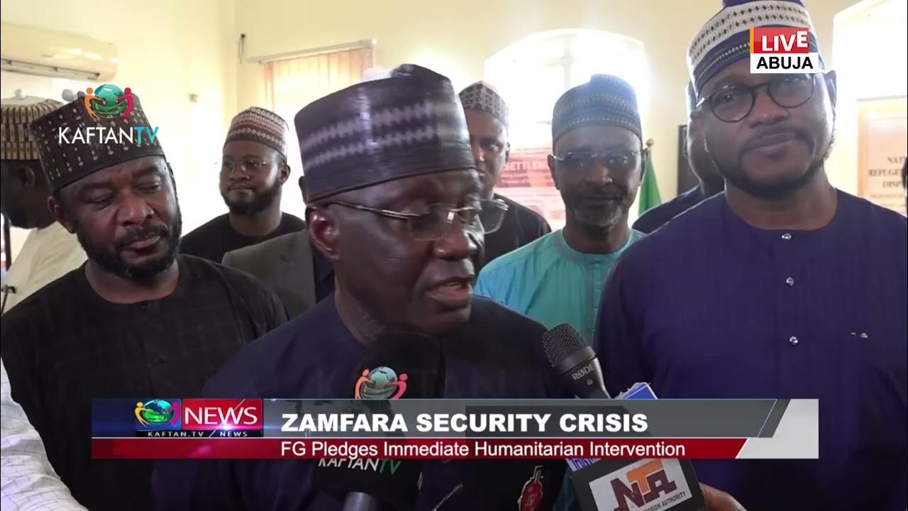 ZAMFARA SECURITY CRISIS: FG Pledges Immediate Humanitarian Intervention