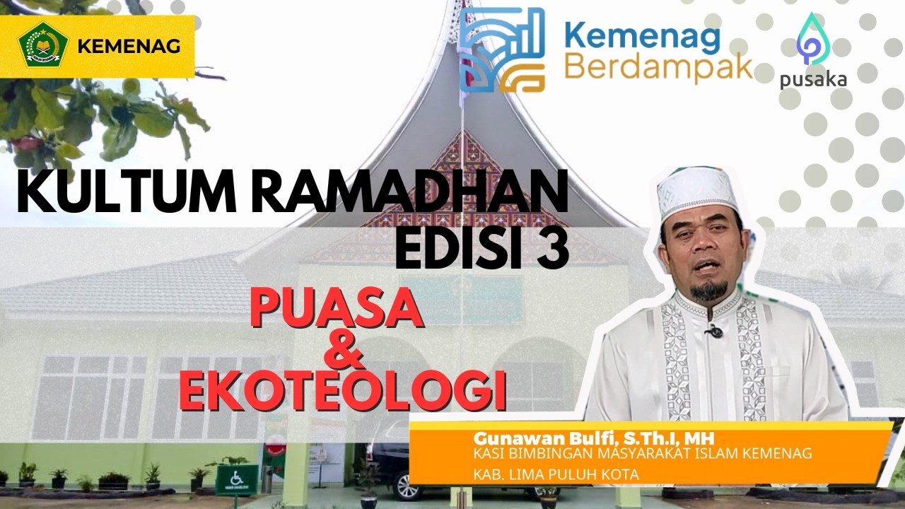 Puasa dan ekoteologi - Gunawan Bulfi, S.Th.I, MH