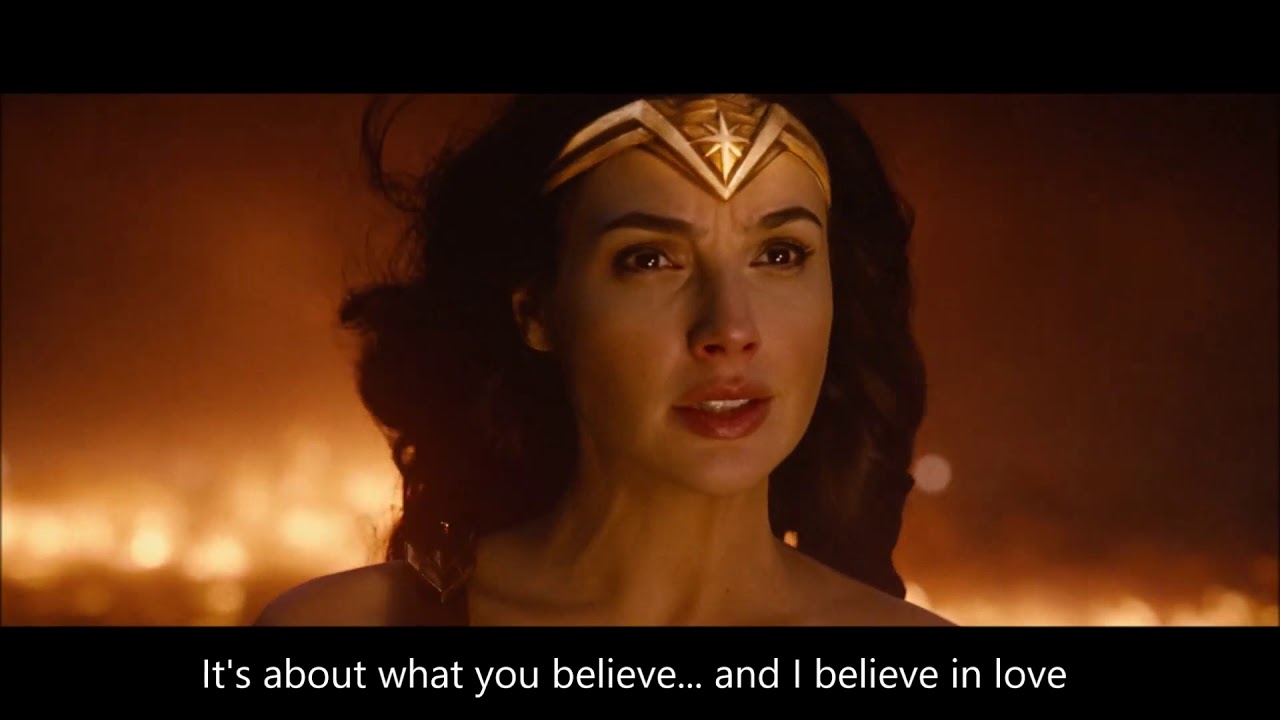 Wonder Woman   Its about what you believe