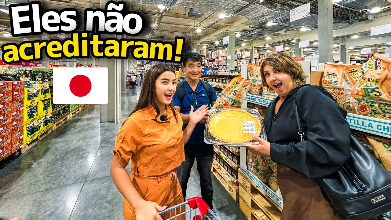 Meus pais CHOCADOS com o mercado americano no Japão
