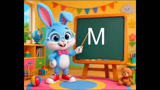 Blue Bunny Learns ABCs | Fun Kids Cartoon