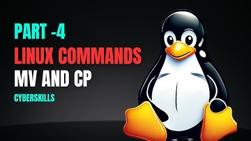 Copy & Move Files Easily with cp & mv in Linux 💡| part -4 | @CyberSkills1