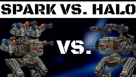 War Robots-Spark Vs. Halo Test